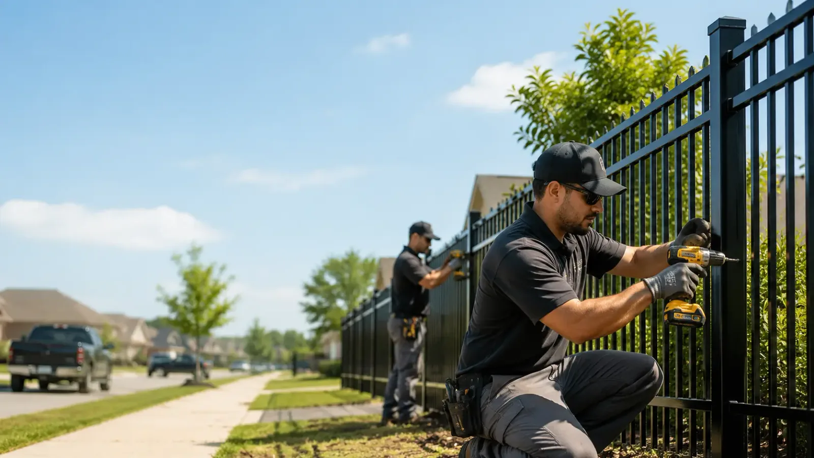 Metal Fence Installation in Mount Hope, OH